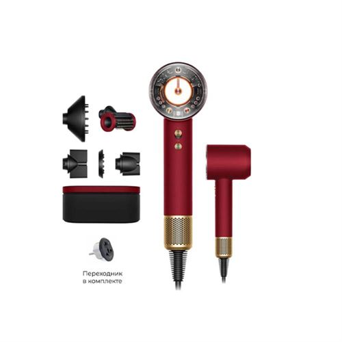 Фен Dyson Supersonic Nural HD 16 RVG HK/SG Red Wilvet