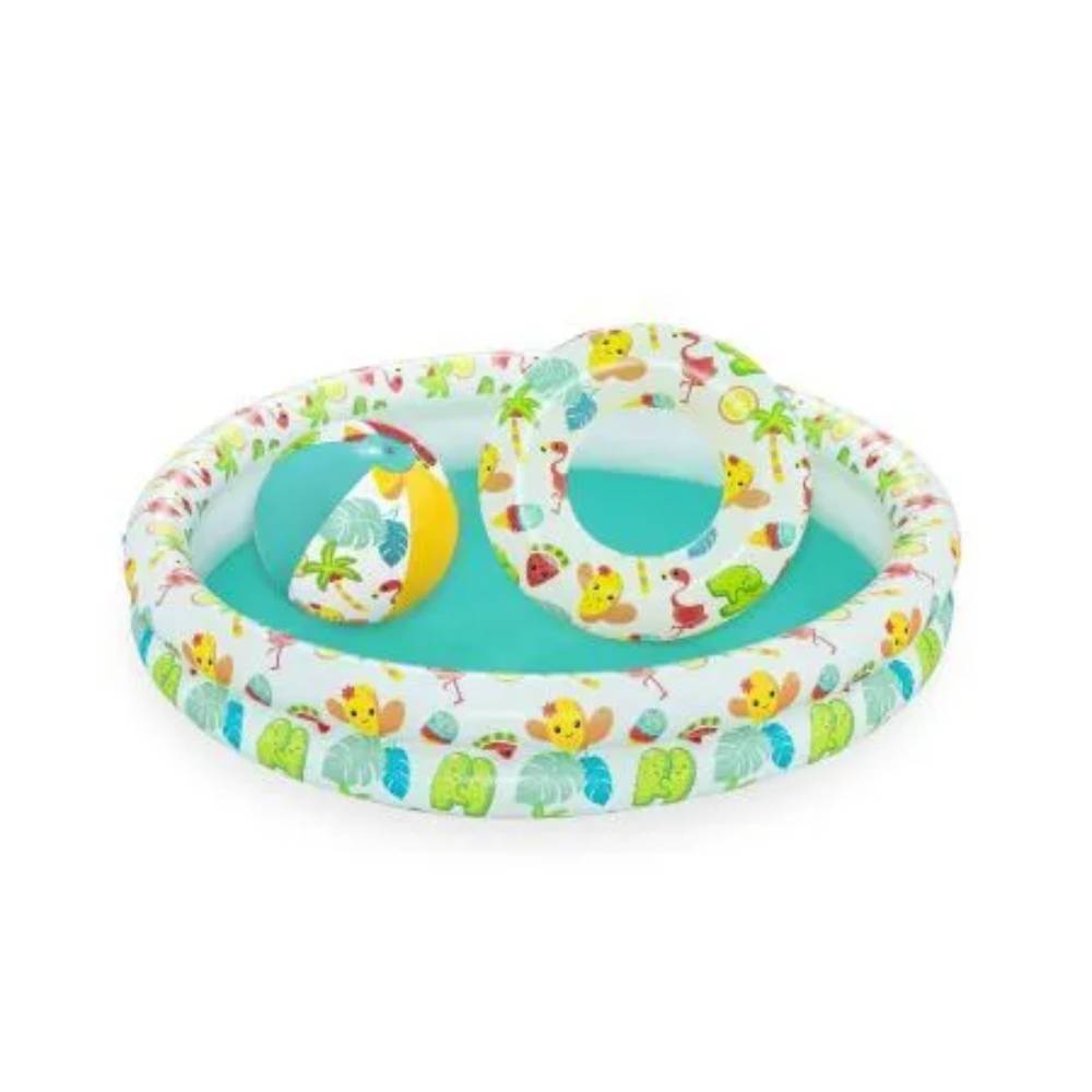 Этот детский надувной бассейн Bestway 51124 Summer Set Pool