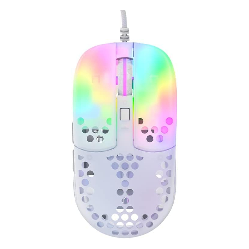 Мышь Xtrfy MZ1 RGB, White / ERC