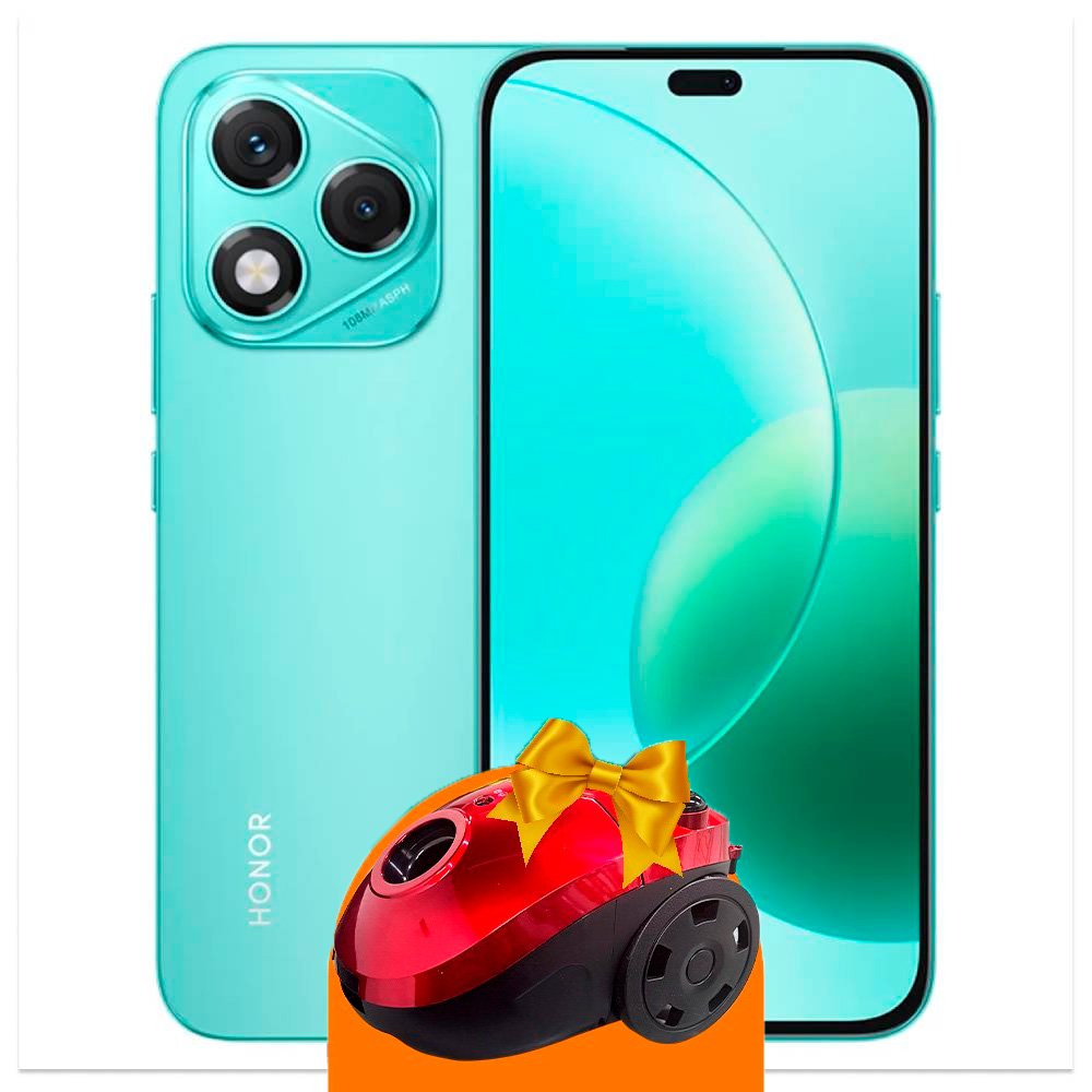 HONOR 400 Lite 8/256GB (Изумрудно-зелёный) + Подарок Пылесос