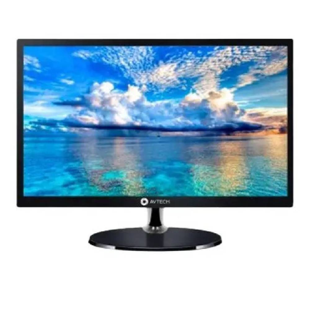LCD Monitor AVTECH 19'' (M100019D) Qora