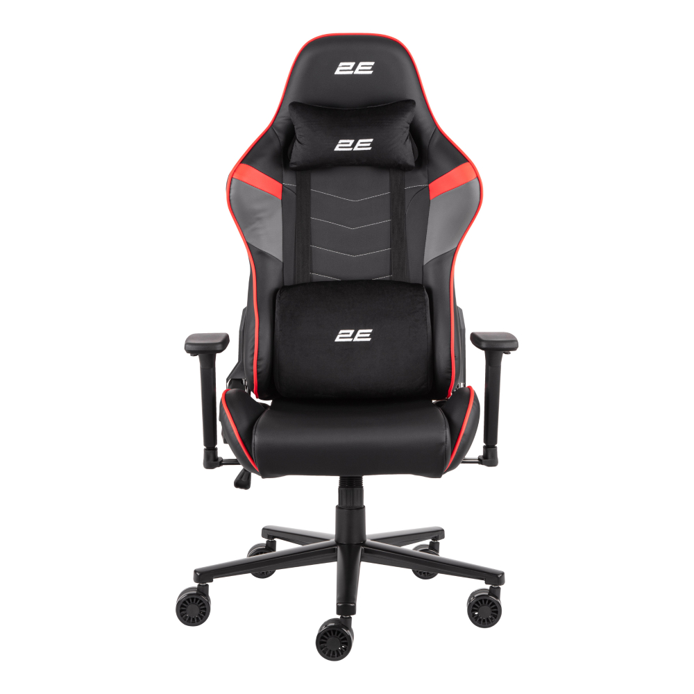 Игровое кресло 2E GAMING BUSHIDO ll Black/Red (2E-GC-BUS-BKRD)