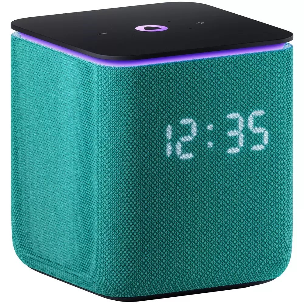 Умная колонка Яндекс Станция MIDI Zigbee с Алисой, Изумрудный (YNDX-00054EMD)