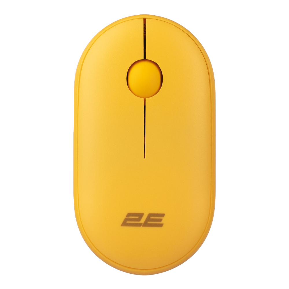 Мышь 2E MF300, Silent BT Sunny Yellow / ERC
