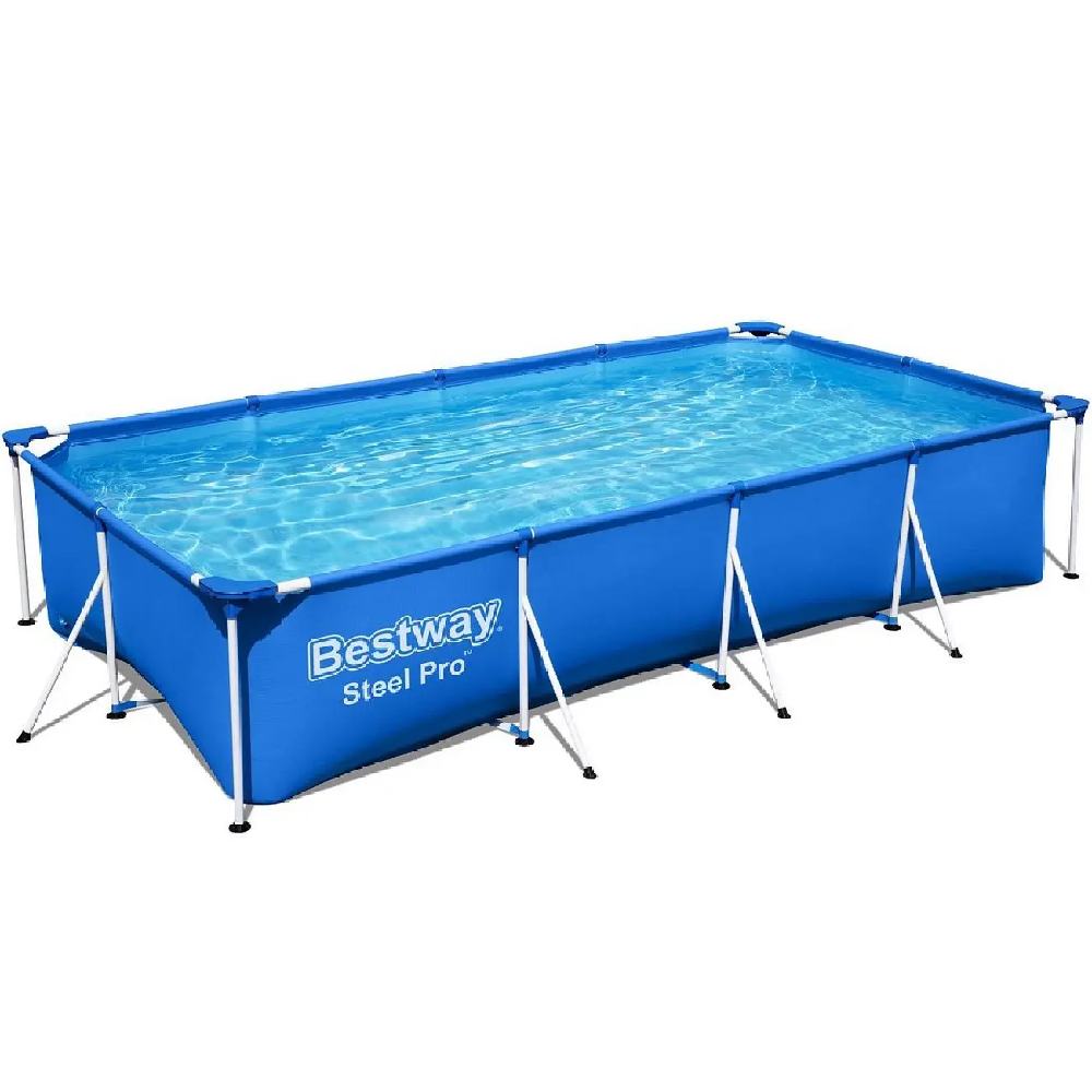 BESTWAY STEEL PRO MAX karkasli basseyn 305 × 76 sm, 4 678 l + 1 249 l/soat filtr‑nasos, 56408