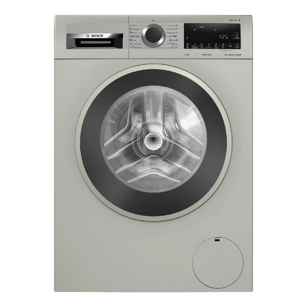 Стиральная машина Bosch (9 кг), Серебристая/Черная (WGA2440XME)