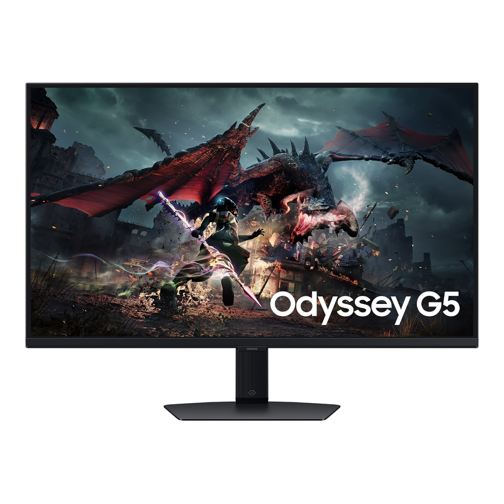 Монитор SAMSUNG Odyssey G5 S32DG500EC 32-inch Gaming QHD (2560 x 1440),IPS, 180HZ, VESA DisplayHDR 400, 1ms (GTG), HDMI+DP