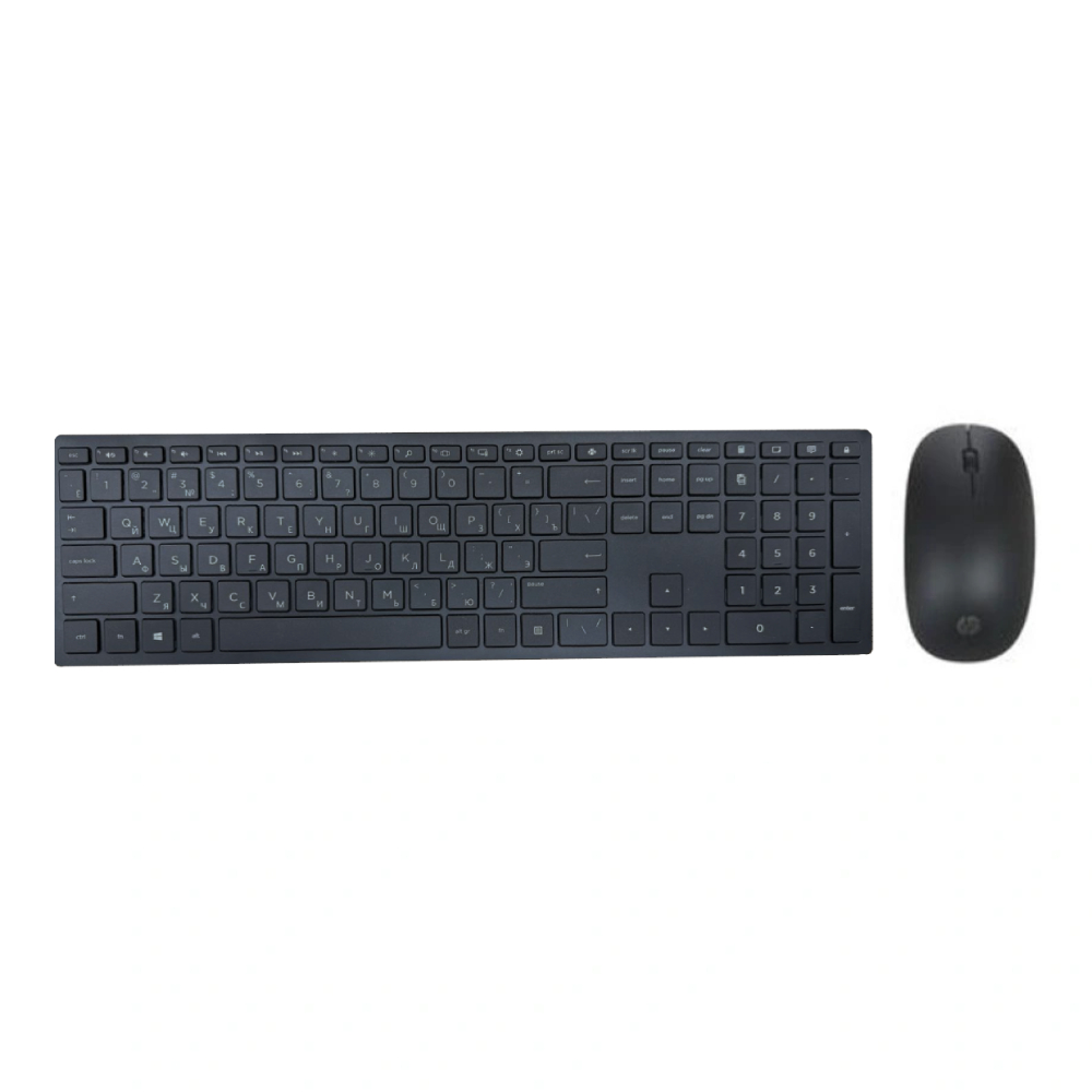 Беспроводной комплект клавиатуры и мыши HP Pavilion Wireless Keyboard and Mouse 800 Rus Black