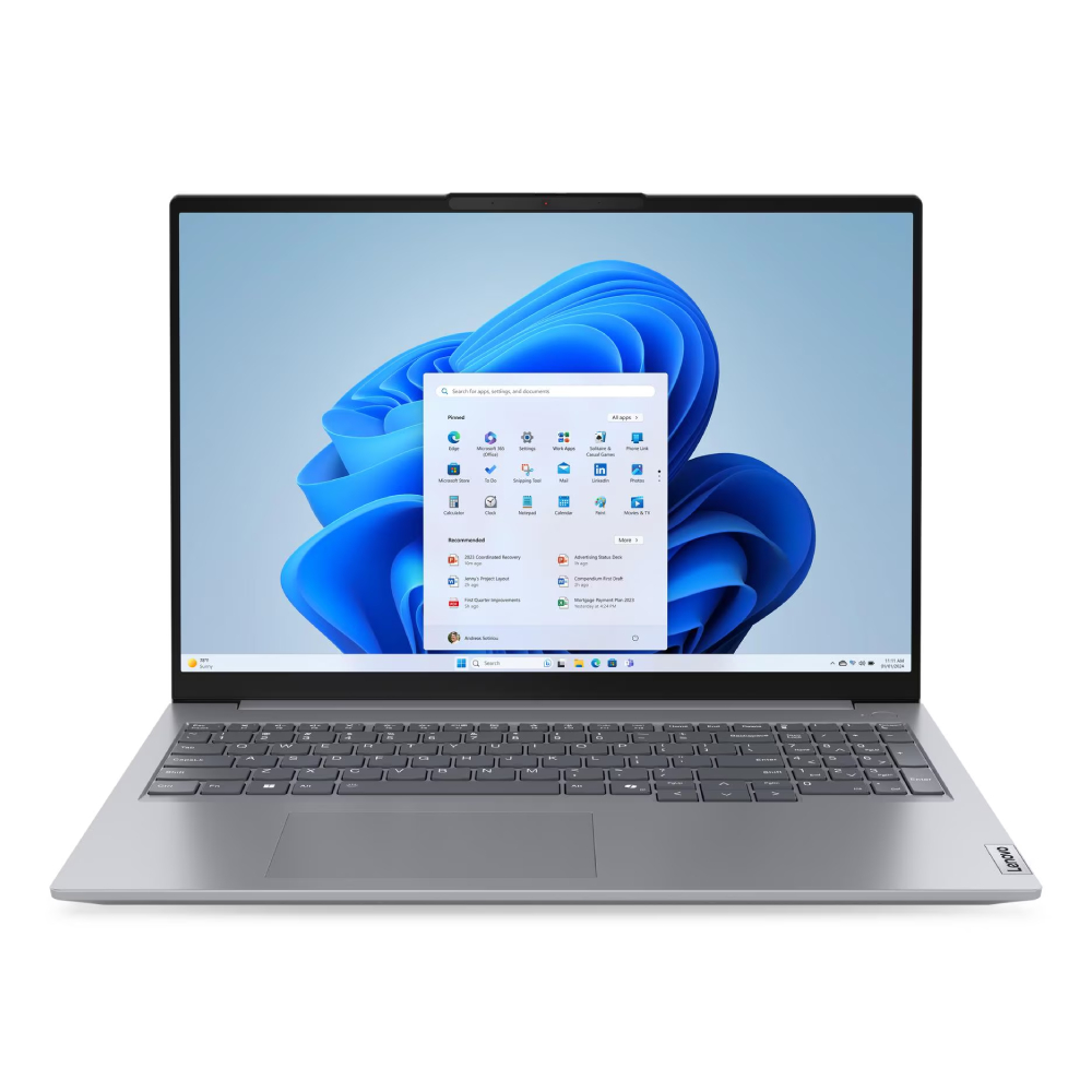 Ноутбук LENOVO THINKBOOK 16 G7 IML CORE ULT 5-125U 8GB 512GB 16,0 WUXGA ARCTIC GREY BAG