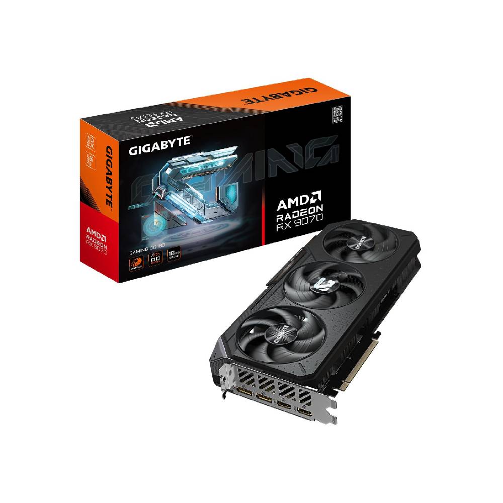 Videokarta GIGABYTE Radeon™ RX 9070 GAMING OC 16G