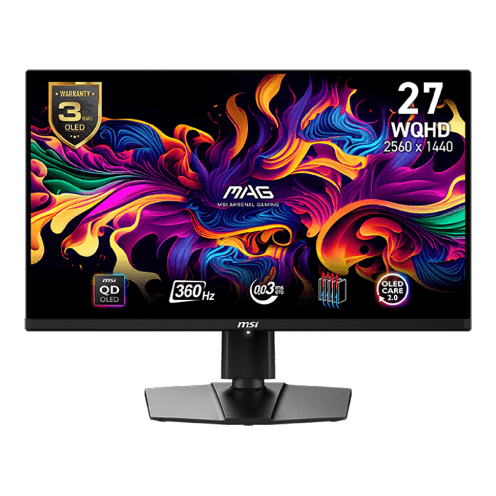 Monitor MSI MAG 271QPX QD-OLED 27-inch Gaming Monitor (WQHD) 2560x1440